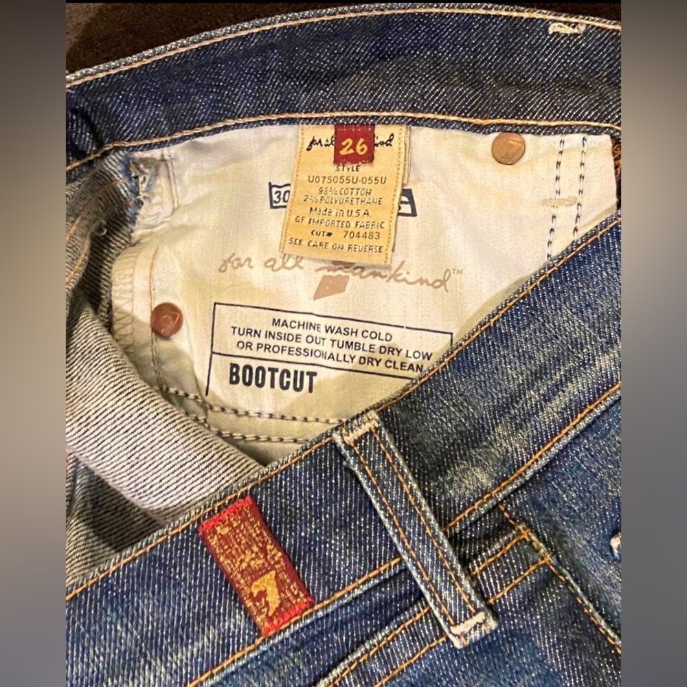 SOLD***7 for all man kind women’s bootcut jeans. - Picture 2 of 3